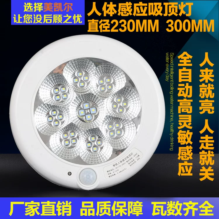 LED physiological induction ceiling light with light music