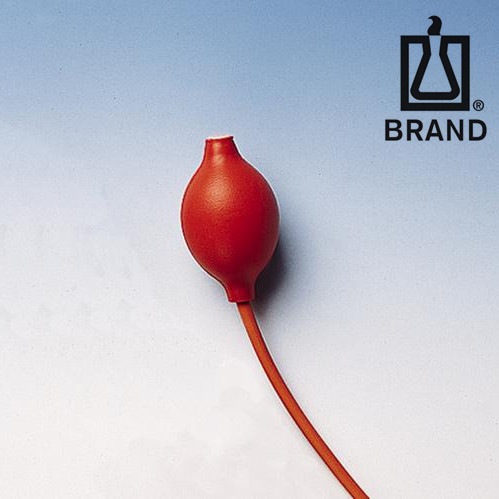 BRAND/普兰德橡胶吸球带有阀门适合于自动回零滴定管货号23400