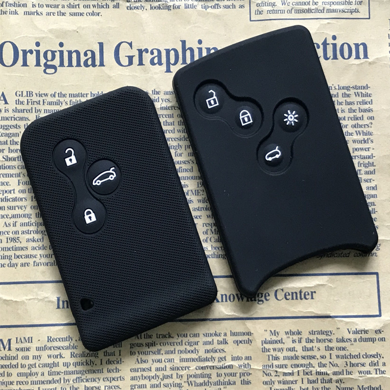 Renault Wind Langtalisman Latitude ZOE Landscape Megane Silicone Key Case Special Remote Control Case Key Case