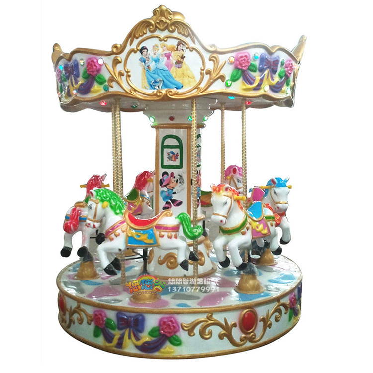 6人旋转木马大型户外儿童电玩游乐园设备豪华转马游乐电动