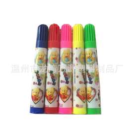 生产 12色散装儿童水彩笔 水彩笔套装5支一包