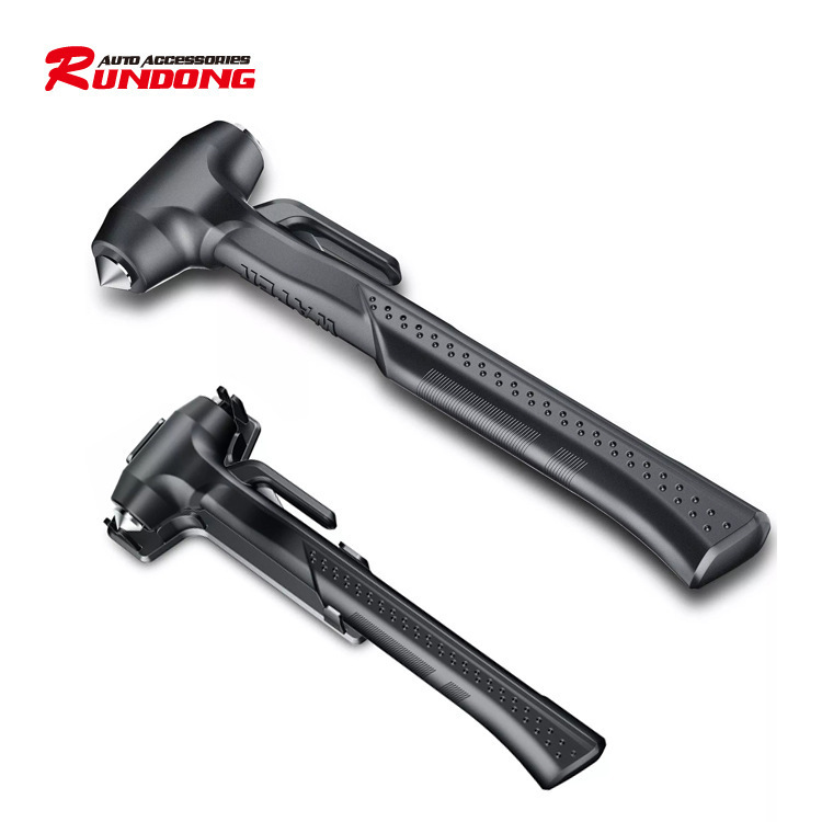 Car-mounted metal safety hammer car multi-function escape hammer car window glass breaker broken window with cutting knife Car-mounted metal safety hammer car multi-function escape hammer car window glass breaker broken window with cutting knife