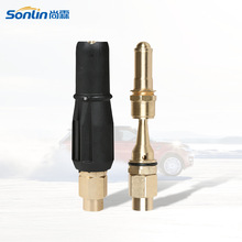 共享洗车机用固定扇形泡沫喷头 全铜发泡器 自助洗车场喷泡沫枪头