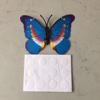 Three dimensional realistic double-layer magnetic pin with butterfly, decorations on wall, accessory, fridge magnet, wholesale