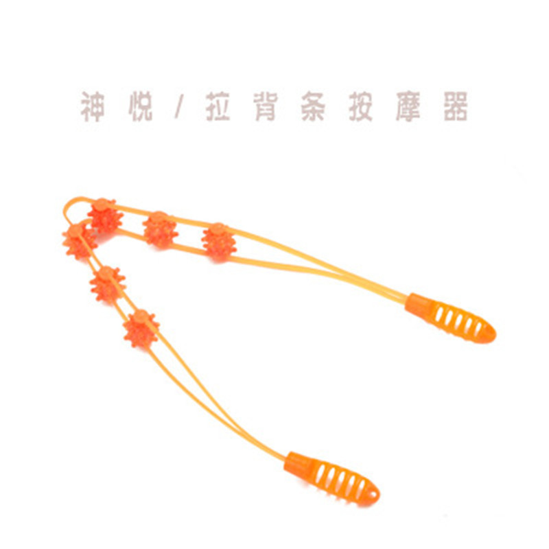 Tira trasera espalda masajeador espalda rodillo de masaje de goma espalda relajación masajeador rodillo de masaje