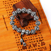 Retro -cold air, six characters, Six words Thai silver Buddha beads men and women are domineering by couple bracelet manufacturers a generation