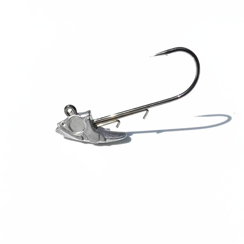 Root fishing anti-bottom hanging fish head hook lead hook fishing hook lead products metal bait lure lead hook 5g7g 