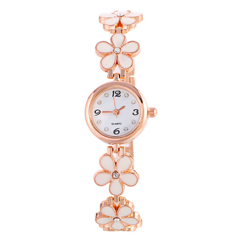 Flower bracelet watch new AliExpress foreign trade ladies alloy watch JOOM best-selling watch