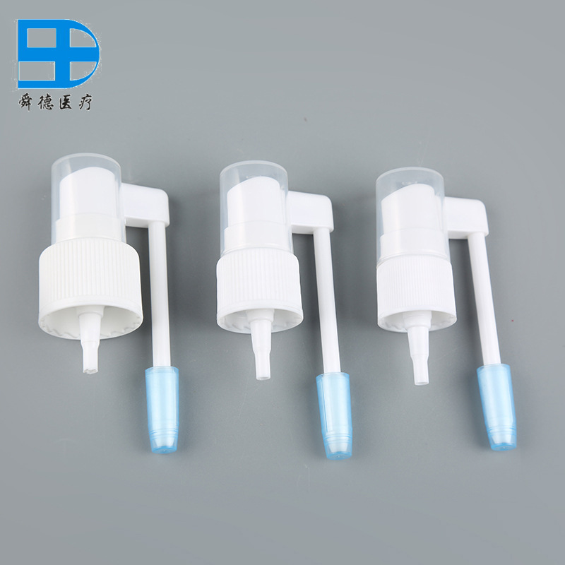 厂家供应医用喷头 长摇杆口腔喷雾头 24/410口腔给药细雾喷头