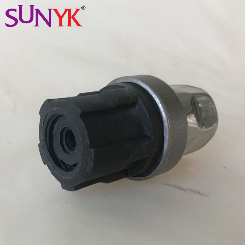 厂家直销重型厨房设备水槽用黑色塑料包钢子弹脚调节脚