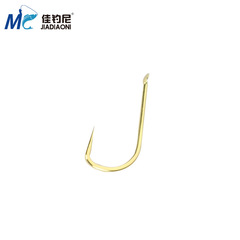 Jiajiongzhan Golden Sleeve Izu Fish Hook Bulk Hook No Barbed Wild Fishing Carp Fishing Hook Accessory Fishing Gear
