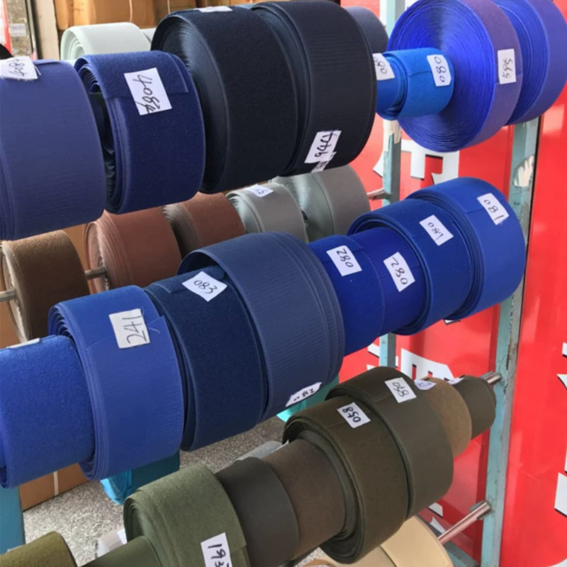 Черный Велкро 50 мм-10 см Белый Велкро с красным 2,5 см Швейные формы Цвет Велкро