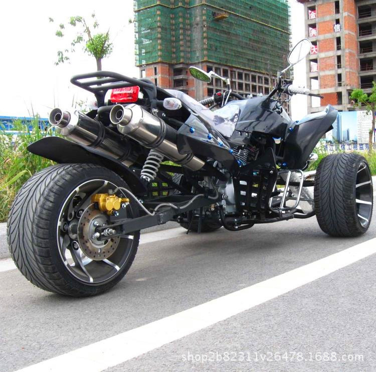 Inverted three-wheeled ATV water-cooled four-wheel off-road motorcycle automatic transmission field car big Mars Kawasaki sports car ATV Inverted three-wheeled ATV water-cooled four-wheel off-road motorcycle automatic transmission field car big Mars Kawasaki sports car ATV