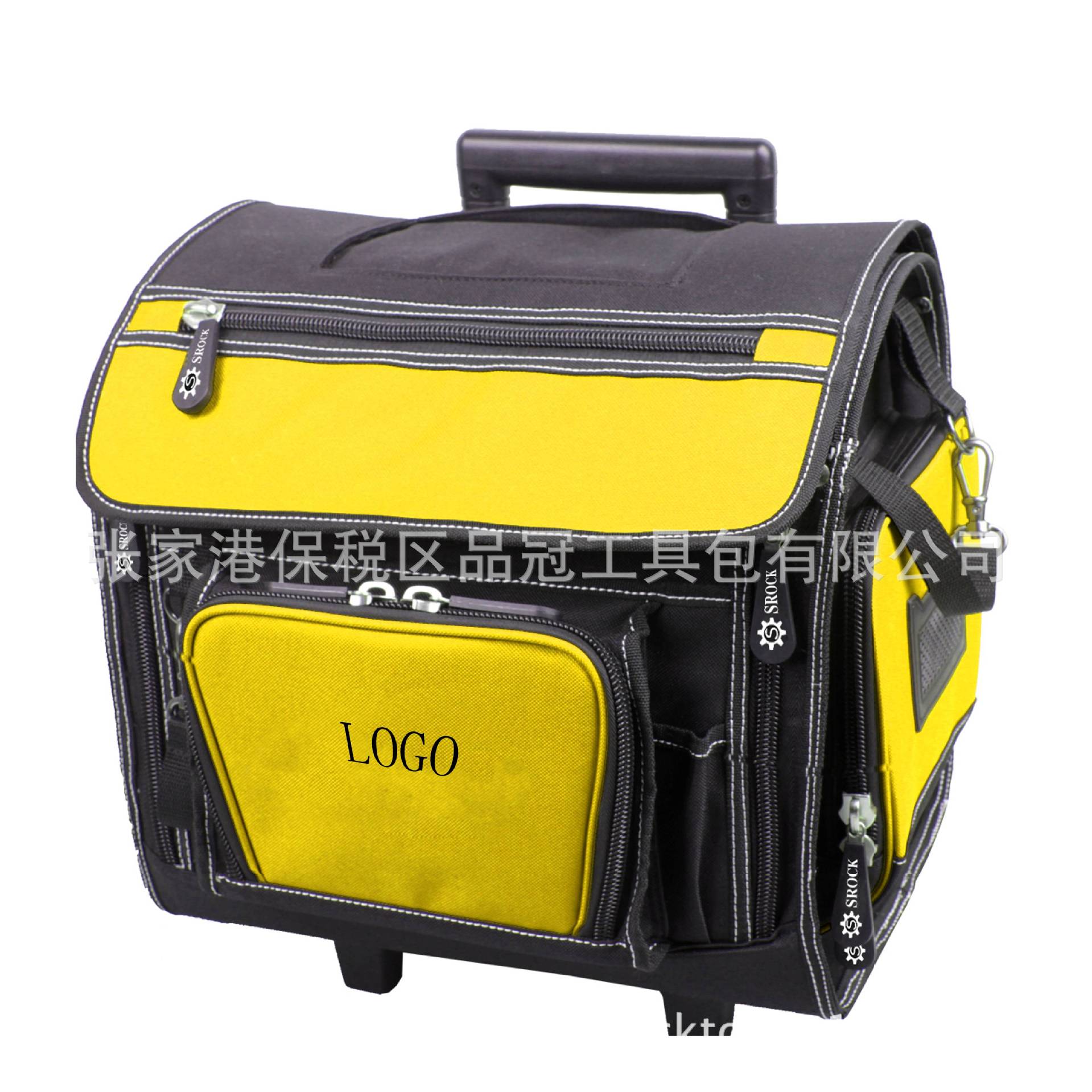 现货直供大容量带拉杆工具包多功能维修售后跨境现货拉杆工具箱包