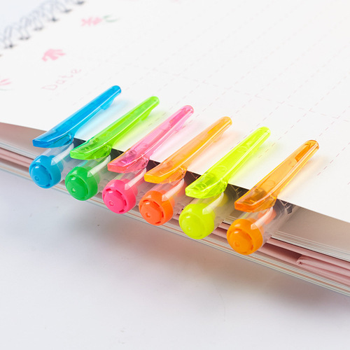 Korean Munami highlighter soft color marker HIGHLIGHTER 06017 marker pen