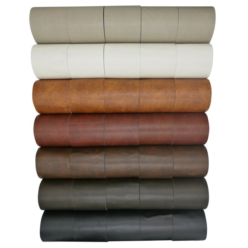 Los fabricantes suministran patrón de cuero artificial de alta cinta adhesiva decorativa reparación embellecer muebles piso bordeando línea cinta de reparación