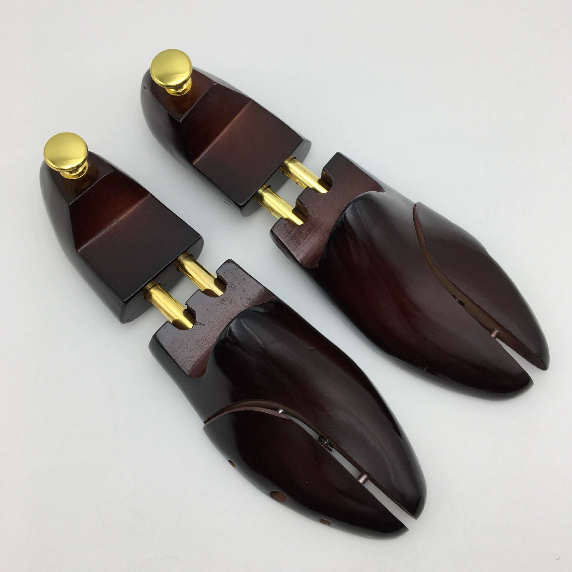 Деревянная последняя кожаная обувь Выдвижная опора для обуви против морщин без деформации Регулируемая обувь из цельного дерева последняя партия оптовая поддержка обуви