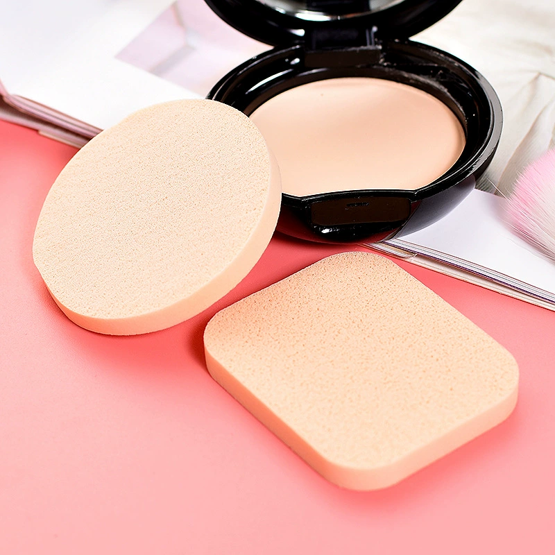 Утолщенная губка для умывания лица Beauty Face Puff Глубокая Очищающая губка для макияжа Очищающая губка для лица Маслостойкая сухая и влажная мягкая пудра Puff Средство для снятия макияжа Хлопок