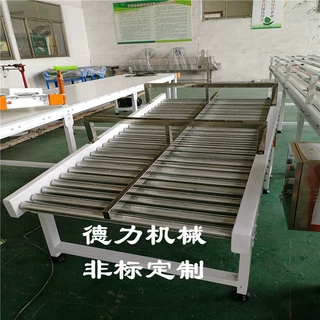 动力滚筒线吨包输送线 无动力滚筒线 镀锌/不锈钢包胶滚筒线