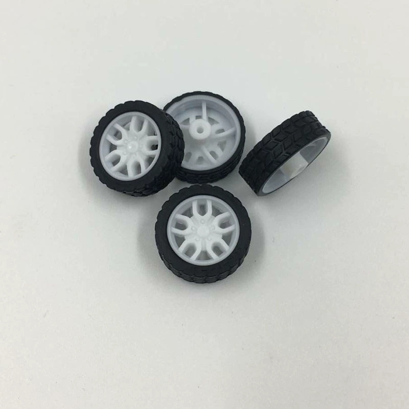 2CM игрушка автомобильная резиновая шина пластиковая игрушка колесо TPR пластиковая игрушка маленькая автомобильная колесо