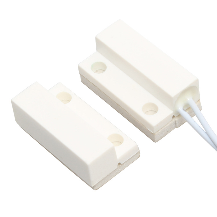 常闭有线门磁 报警门磁 门磁窗磁 防盗报警门磁 门窗磁报警器