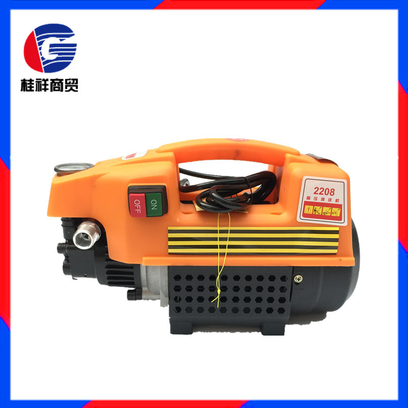 高压水流清洗机 大功率电动洗车设备 全铜家用清洗机