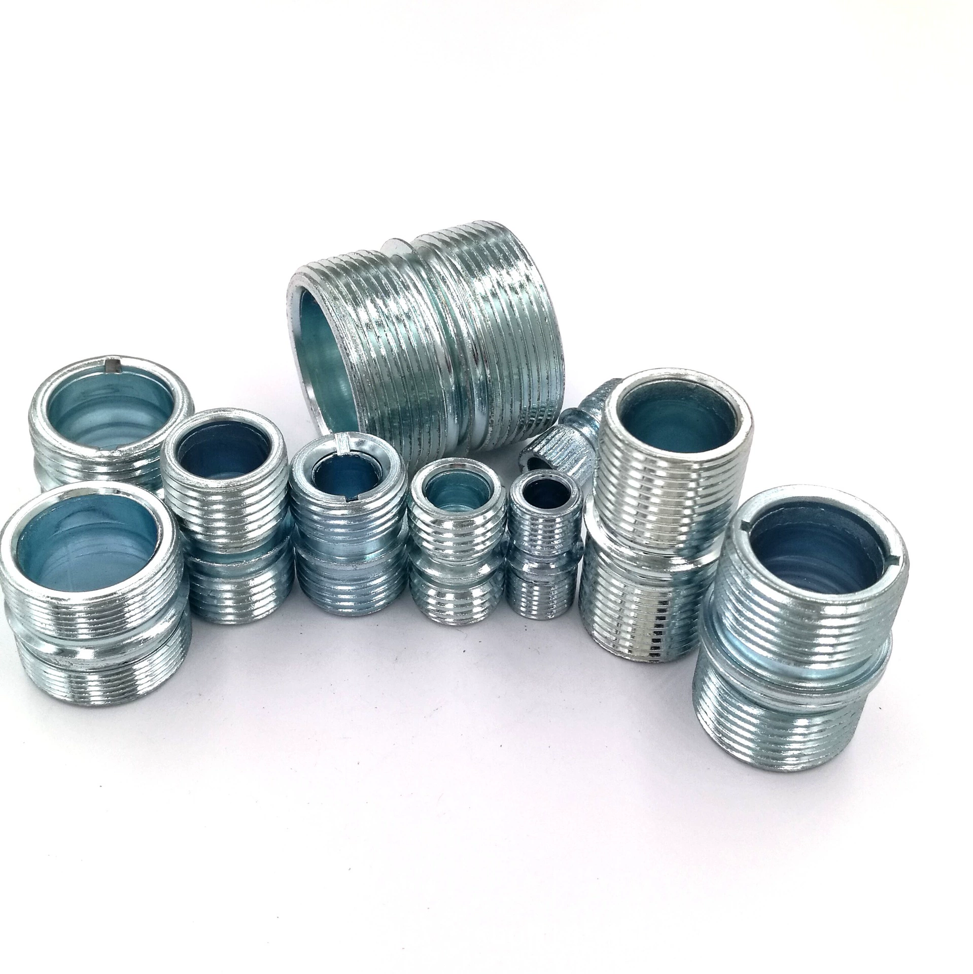 Ruichuang Источник Прямые продажи Полка для хранения Стеллаж Железная труба Стальная труба Бамбуковая труба Соединитель с двойной головкой