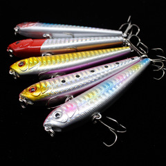 Factory Wholesale ABS Material Hard Baits 9cm/8.5g Surface Pencil Lure Fishing Bait Fishing Gear Fishing Tackle