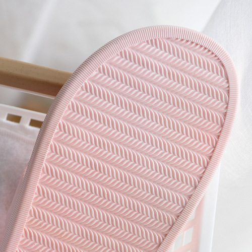 Summer PVC bathroom slippers for home cartoon couple slippers indoor cute bath non-slip sandals for women street stalls