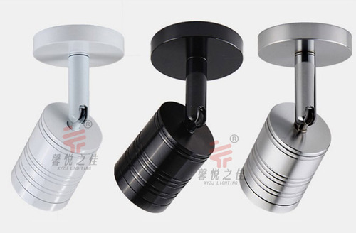 Surface mounted small spotlight led ceiling light single light ceiling Nordic living room display cabinet counter track light background wall light