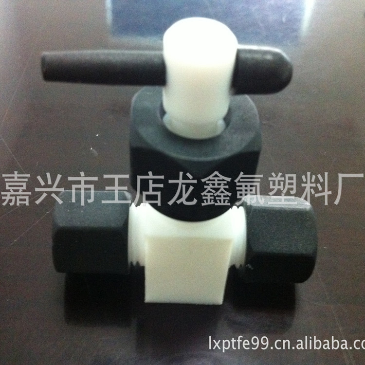 【塑料配件】聚四氟乙烯管接头 PTFE快插接头 四氟弯头扩口式