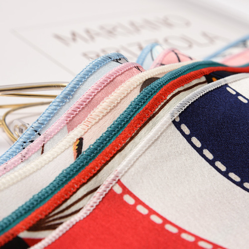 Small square scarf for women 50cm age-reducing Korean small silk scarf versatile literary retro chic hairband ins scarf 2020 new