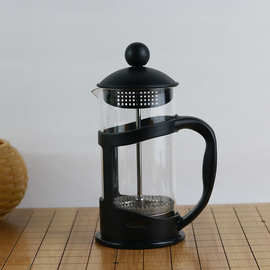 耐高温高硼硅咖啡滤壶法压壶冲茶器虑压壶泡茶壶手冲咖啡壶打奶器
