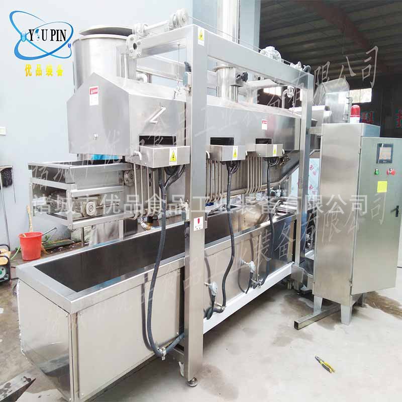 湖南槟榔芋头条油炸机哪家好 芋头条油炸机 槟榔芋头油炸机械厂家