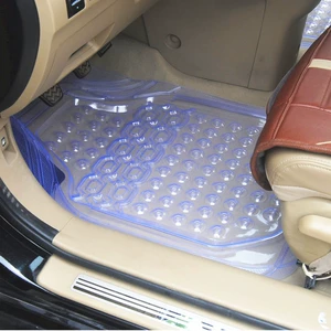 PVC plastik suya davamlı sürüşməyən avtomobil döşəmə xalçası, universal