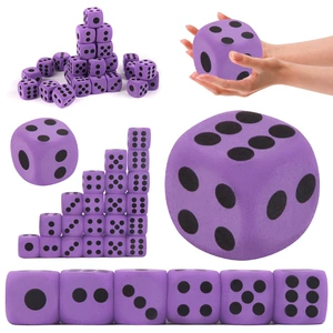Большие игральные кости из пены, развлекательная цифровая игрушка