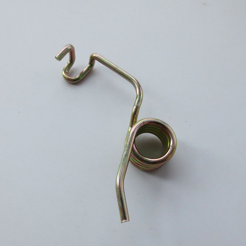 3.5毫米线径踏板摩托车座椅扭簧 扭力异形弹簧 镀锌扭簧 镀镍弹簧