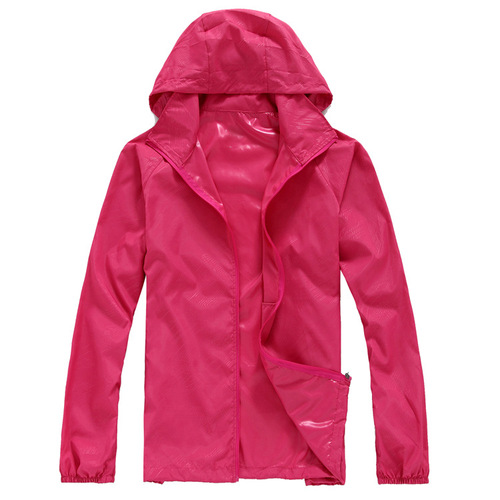 Wholesale Men's Summer Thin Jackets Women's Outdoor Sun Protection Clothes Women's Skin Windbreakers