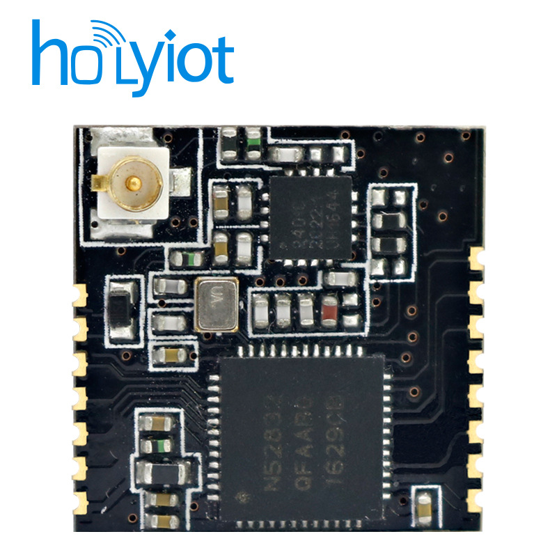 nRF52832+PA+LNA蓝牙5.0BLE模块2.4G低功耗串口透传功率放大器