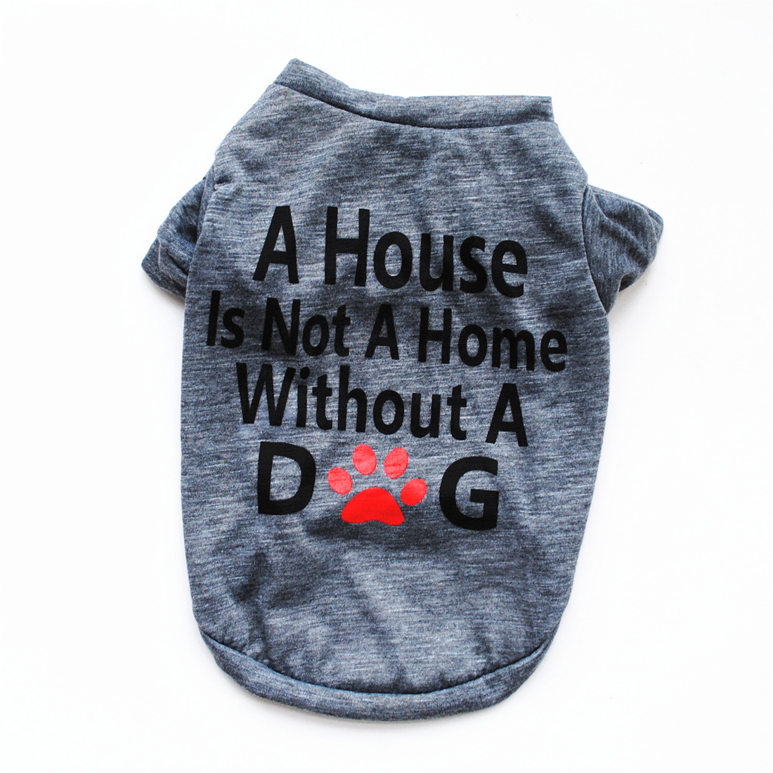 Gray footprint letters