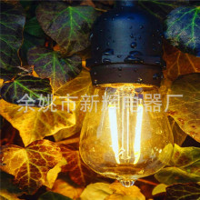 厂家批发 欧式E27防水灯头线 灯窜线 led户外装饰灯串线