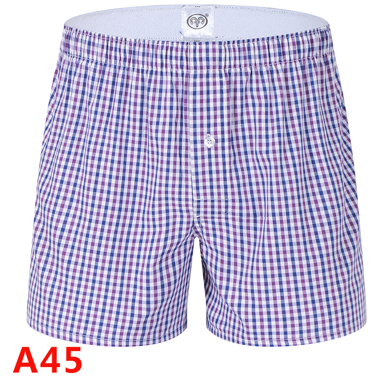 Lin Hengxiang algodón sueltos calzoncillos de los hombres verano casa casual impreso Arro pantalones cortos pantalones de los hombres al por mayor