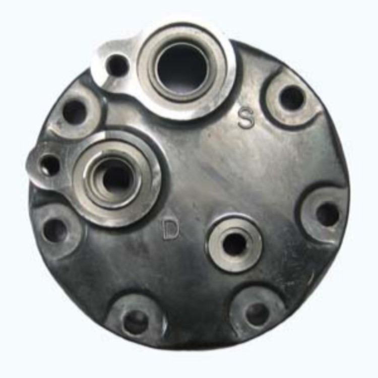 广州汽车空调压缩机 汽车配件厂家7H15QC QD铝合金前/后缸盖