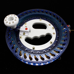 ABS crystal wheel sea fishing hand grip reel kite reel winding reel fishing reel with tuna line