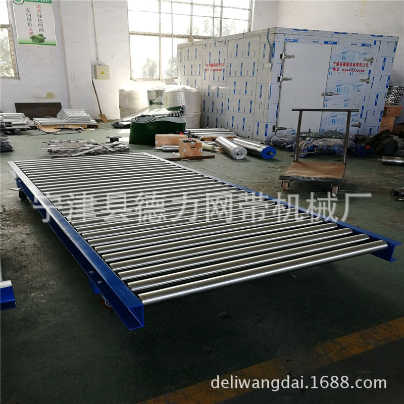 无动力滚筒输送机动力滚筒输送机流水线积放式滚筒输送机传送带