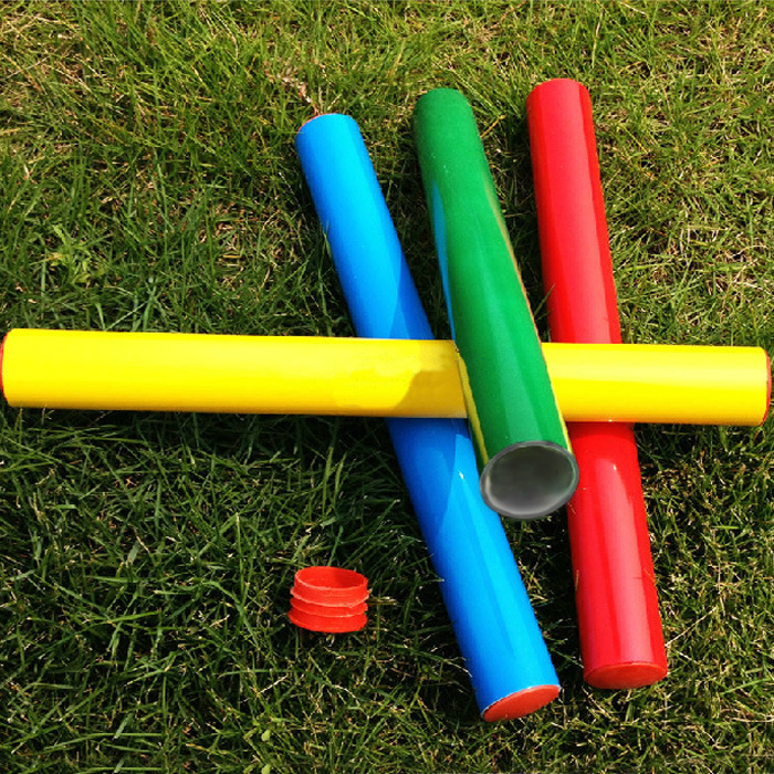 接力棒田径比赛接力棒幼儿园儿童团体玩具防滑海绵接力棒体操棒