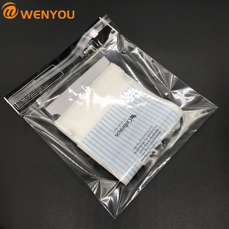 玩具化妆品PE吊孔卡头袋精美饰品元线平口袋可印刷LOGO