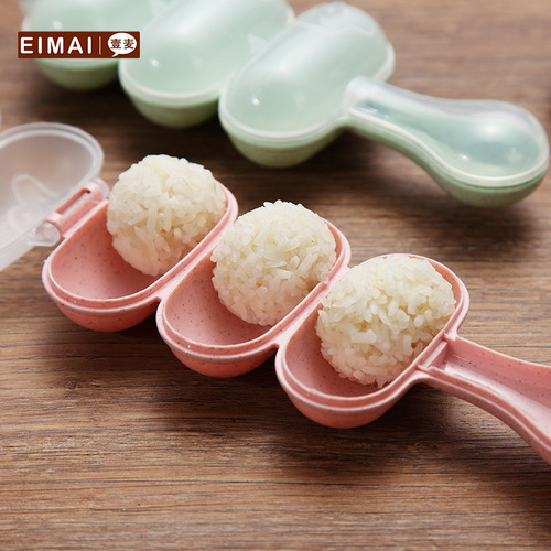 Yimai wheat straw shaker rice ball mold children's rice ball maker rice ball tool