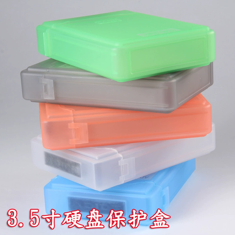 3.5 -inch hard disk protection box hard disk seat PP box plastic box hard disk hard disk storage box