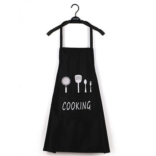 Manufacturer's apron with custom printing on smock for cooking, home kitchen, waterproof and oil-proof, custom printing on gift apron, smock with logo printed on it